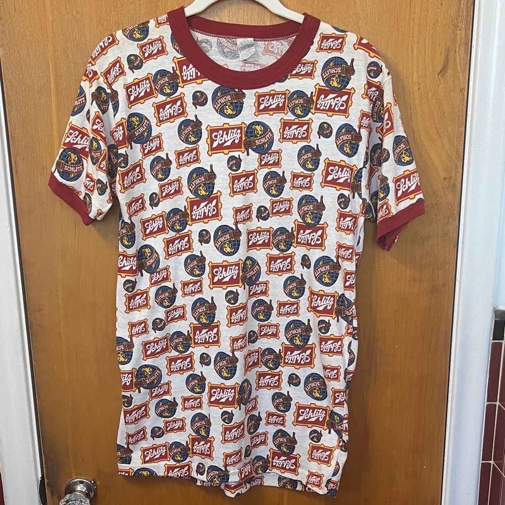 70’s Vintage Schlitz Print T-Shirt